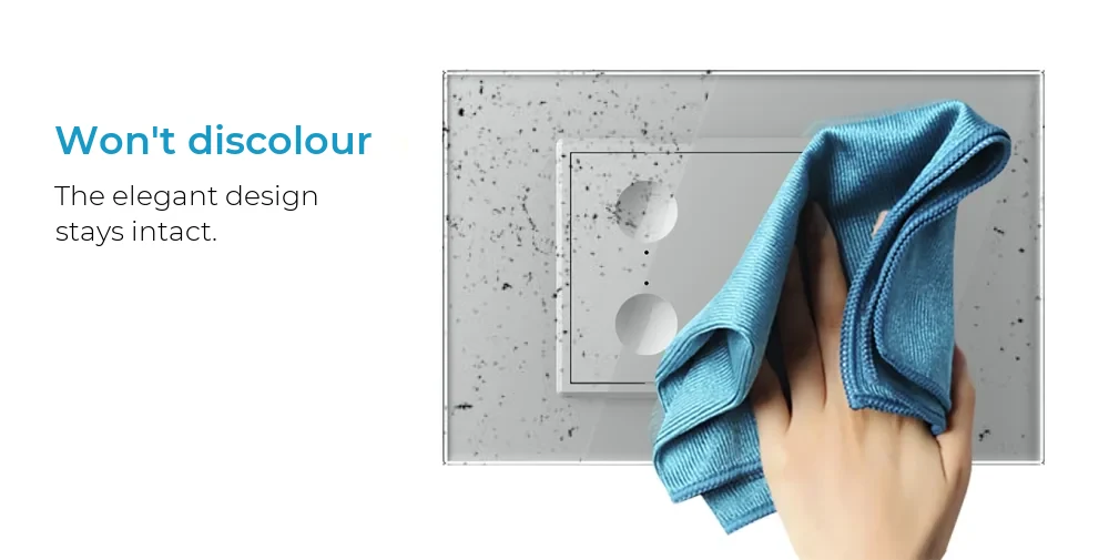 Livolo Glass Touch 2-Way / Intermediate Light Switch – 4 Gang, Italian Standard – New Series – detail 1