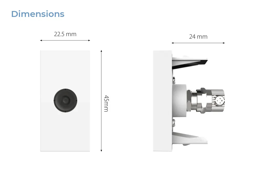 Livolo TV Socket Module – detail 2
