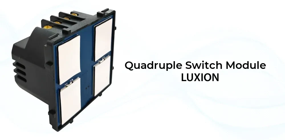 Luxion Silicone Touch Light Switch Module – 4 Gang (LX-ST-401) – detail 1