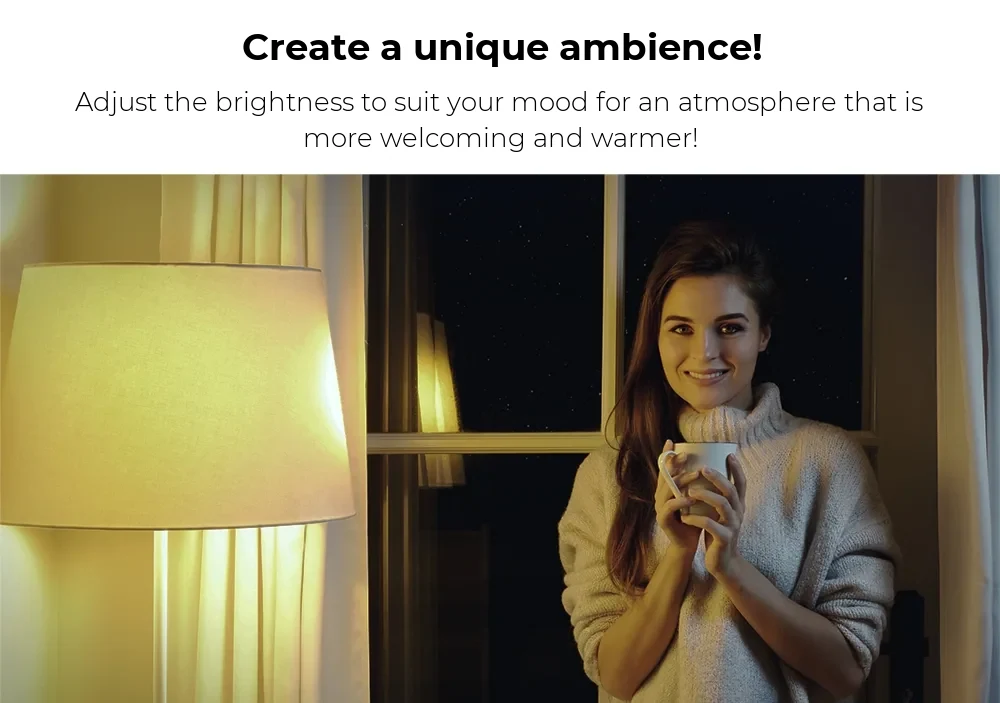 Luxion Smart LED Bulb Wi-Fi + Bluetooth, E27, 9W, RGBCW, Dimmable, App Control – LX-YNDP220-9W – detail 1
