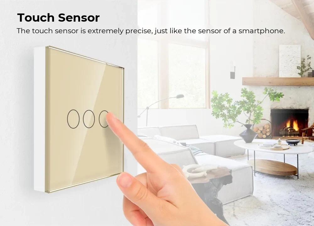 Luxion Touch Screen Remote Control – 3 Channel RF433 – detail 1