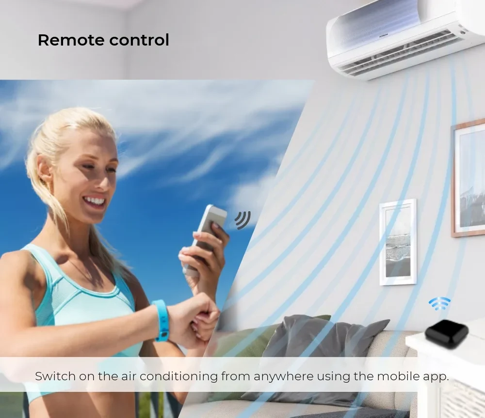 Luxion Wi-Fi Smart Remote Control with IR and RF – LX-BG-S05 – detail 1