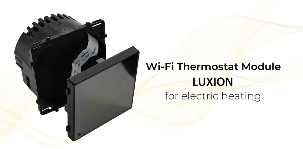 Luxion Wi-Fi Thermostat Module for Electric Heating – LX-WF-WK – detail 1