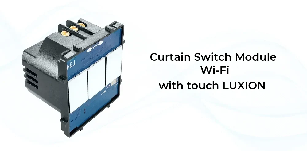 Luxion Wi-Fi Touch Curtain Switch Module LX-WT-C201 – detail 1