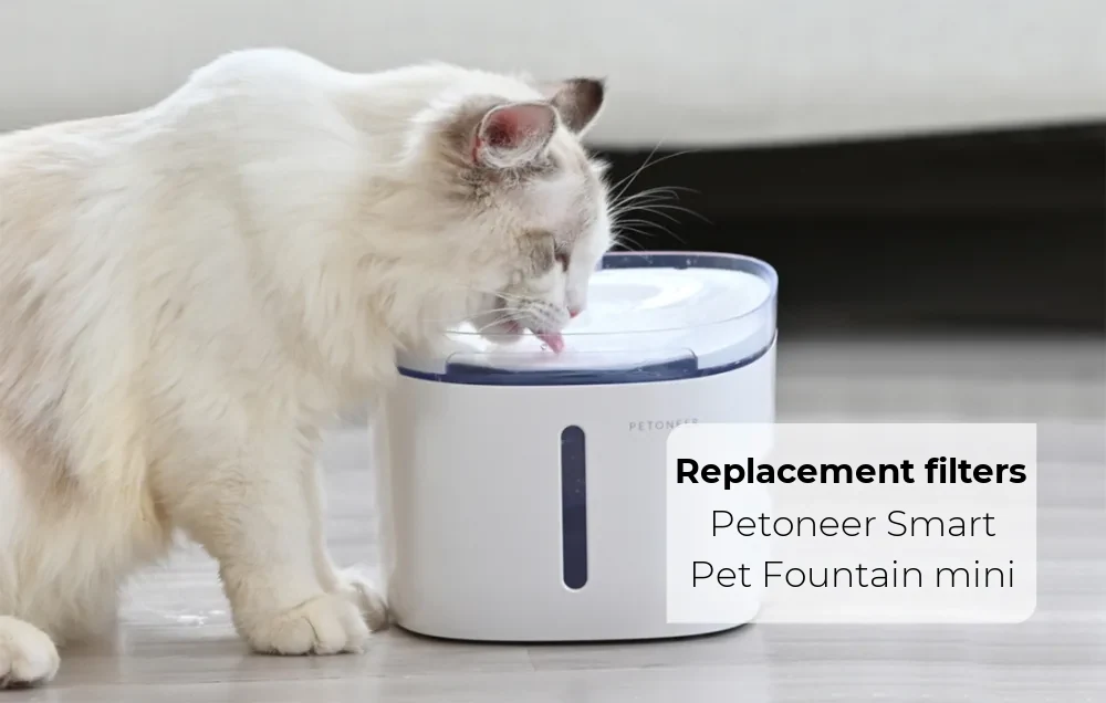Petoneer Fresco Mini Pet Water Fountain Replacement Filters – Set of 2 – detail 1