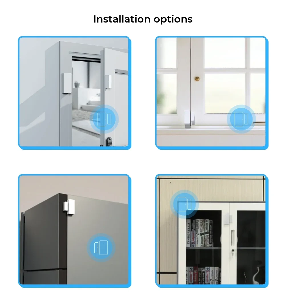 Sonoff DW2 Wi-Fi Door and Window Sensor – App Notifications and Control – detail 1