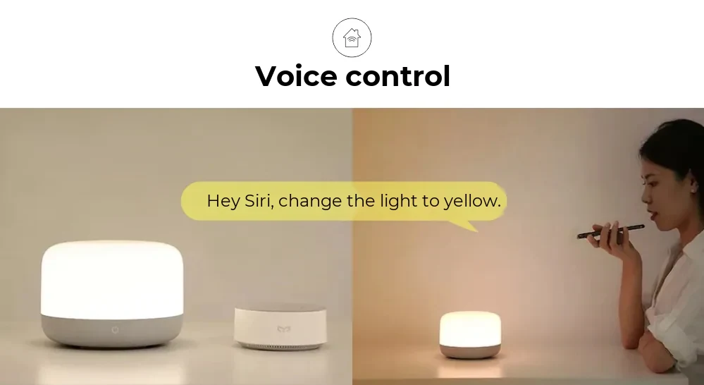 Yeelight D2 Portable Smart Night Light – White, Bluetooth, Colour Adjustable (YLCT01YL) – detail 2