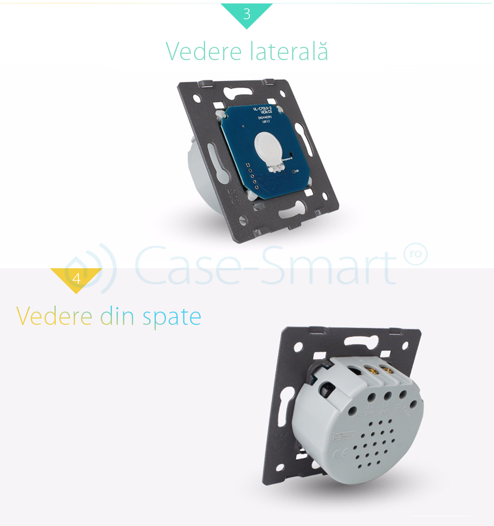 Modul intrerupator wireless cu variator cu touch LIVOLO