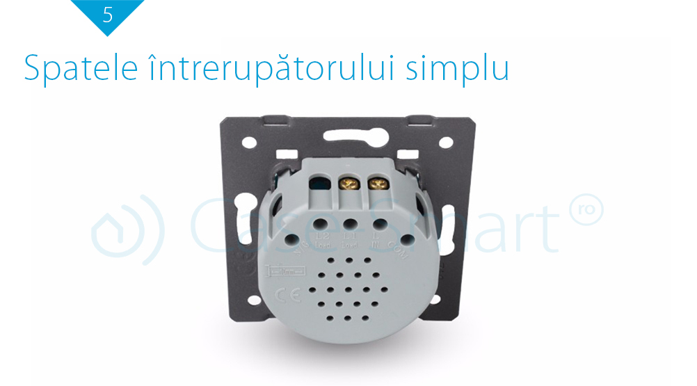 Modul intrerupator wireless cu variator cu touch LIVOLO