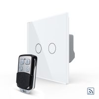 Intrerupator LIVOLO cu touch dublu wireless telecomanda inclusa