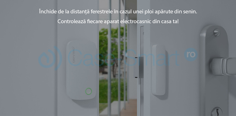 Kit sistem de securitate Orvibo 5 in 1, Mini Hub protocol ZigBee, Senzori Usa, PIR, Camera Video