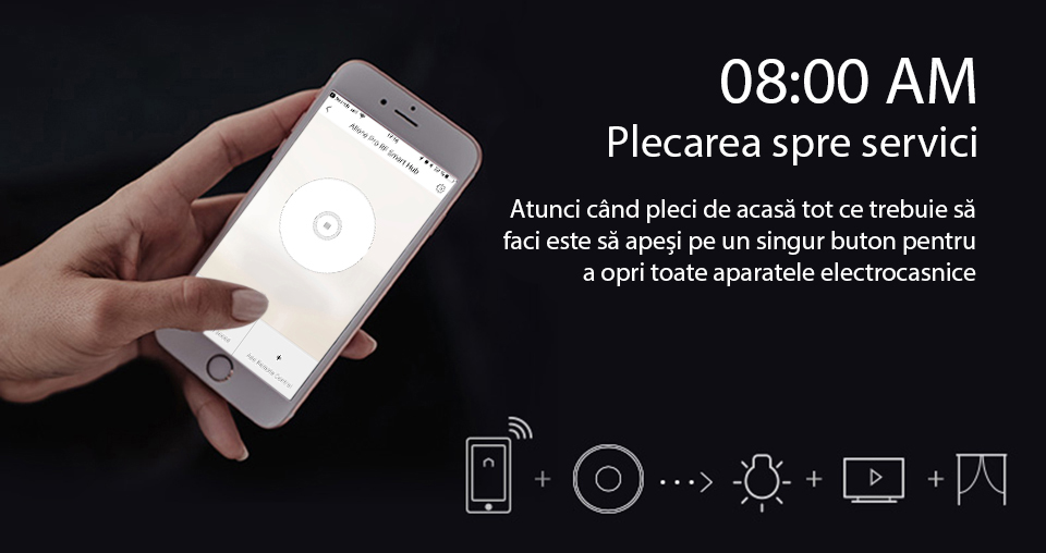 Hub inteligent cu functie de Telecomanda universala, Hub Allone Pro Orvibo – Resigilat