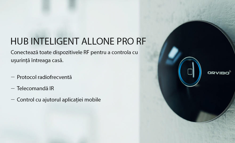 Hub inteligent cu functie de Telecomanda universala, Hub Allone Pro Orvibo – Resigilat