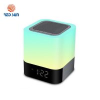 Boxa portabila si lampa Red Sun DY-28 cu touch, ceas alarma si Bluetooth