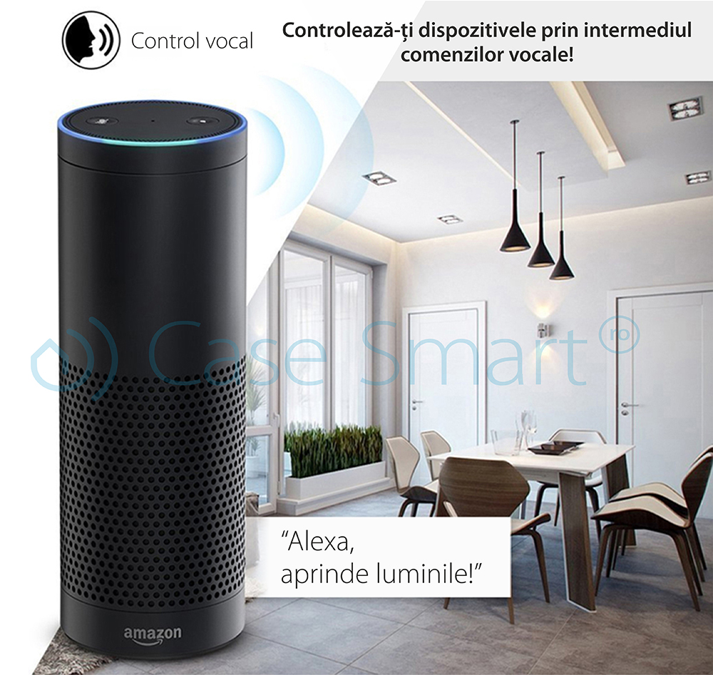 Priza inteligenta RedSun Wi-Fi rotunda EU – RS-M6, Control de pe telefonul mobil