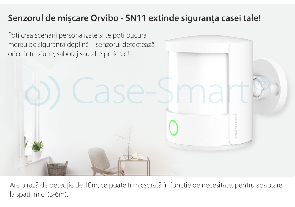 Senzor de prezenta si miscare Orvibo protocol ZigBee