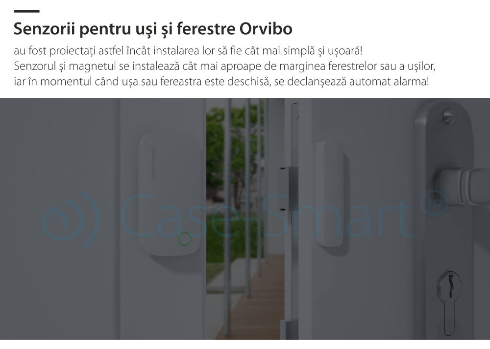 Senzor pentru usi si ferestre Orvibo, protocol ZigBee