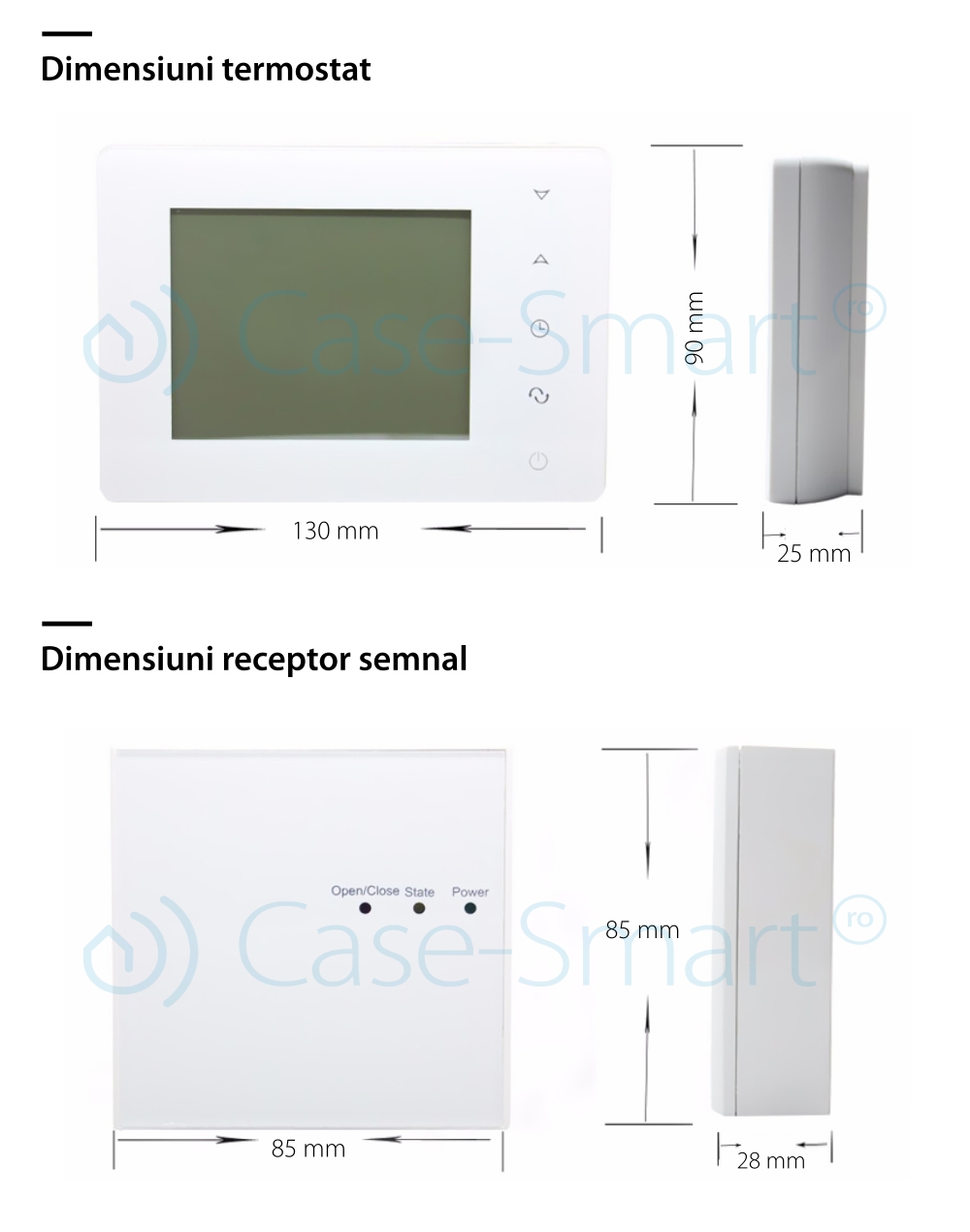 Termostat pentru centrala termica pe gaz si incalzire in pardoseala BeOK BOT-X306