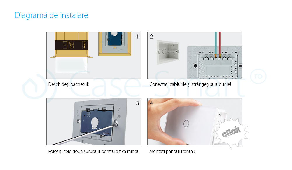 Modul priza tripla LIVOLO standard italian