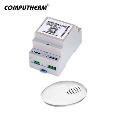 Termostat COMPUTHERM B300RF Wi-Fi cu senzor de temperatura fara fir, Timer, Control de pe telefonul mobil, Distribuire control acces