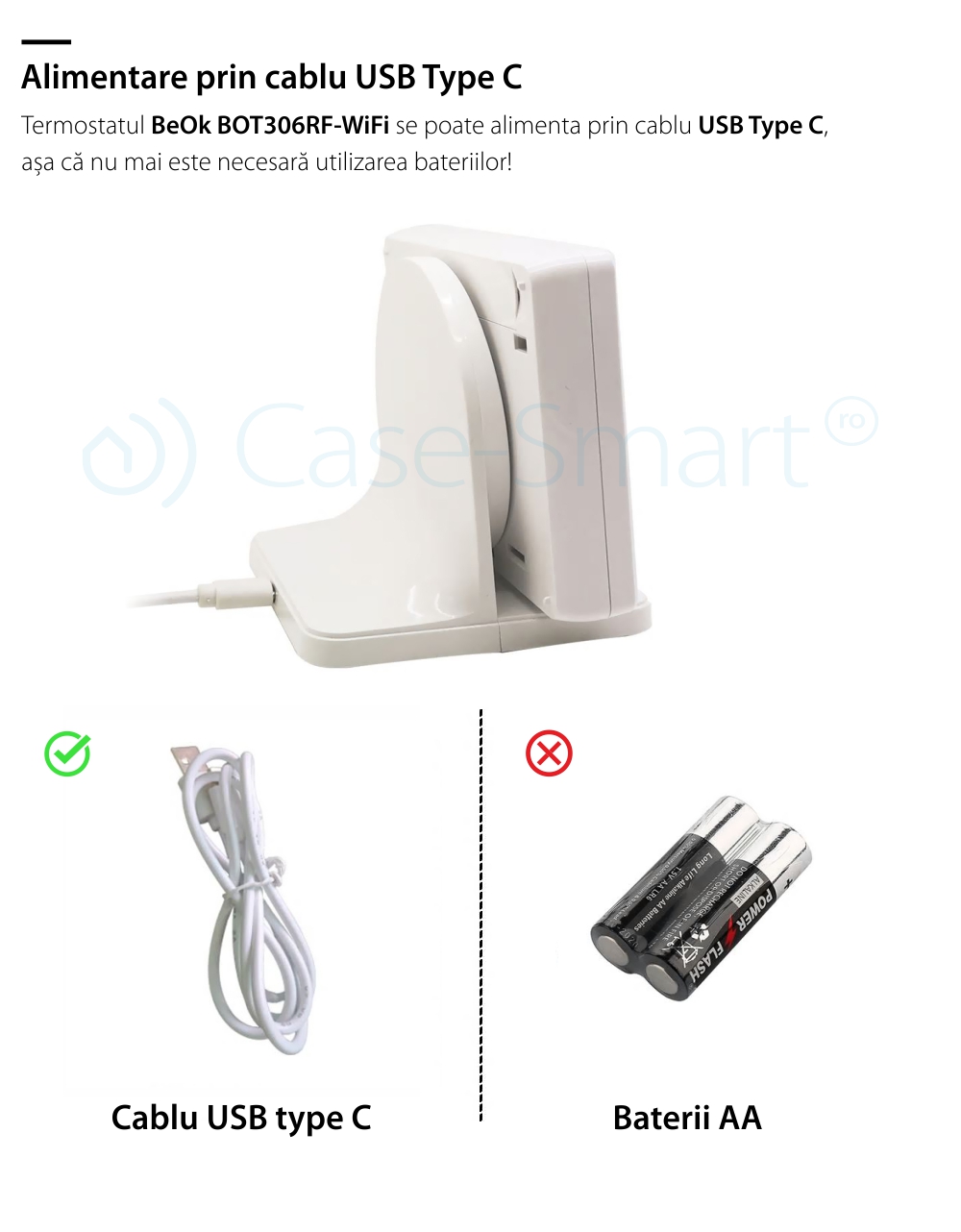 Termostat Wi-Fi pentru centrala termica pe gaz si incalzire in pardoseala cu agent termic BeOk BOT306RF-WIFI, Programabil, Memorare setari, Anti-inghet, Control de pe telefonul mobil