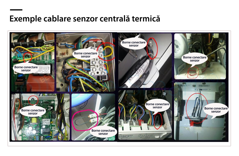 Termostat Wi-Fi pentru centrala termica pe gaz si incalzire in pardoseala cu agent termic BeOk BOT306RF-WIFI, Programabil, Memorare setari, Anti-inghet, Control de pe telefonul mobil