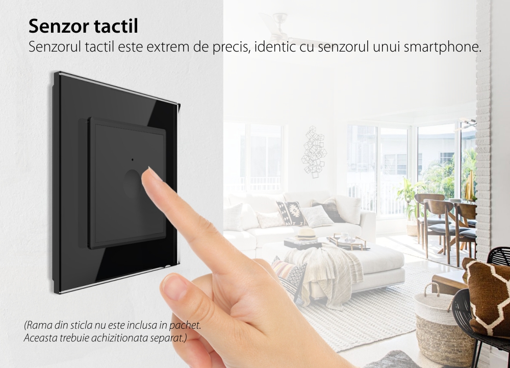 Modul intrerupator simplu cu touch LIVOLO, Serie noua