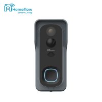 Sonerie inteligenta wireless cu monitorizare video Homeflow D-3001, Comunicare bidirectionala, Detectie miscare, Notificari, Modul sonerie interior inclus