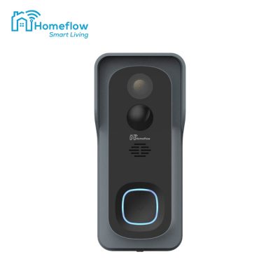 Sonerie inteligenta wireless cu monitorizare video Homeflow D-3001, Comunicare bidirectionala, Detectie miscare, Notificari, Modul sonerie interior inclus – Resigilat