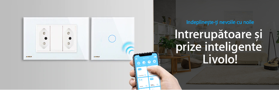 Hub Livolo ZigBee Control WiFi & Din aplicatie