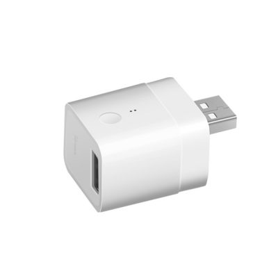 Adaptor USB Inteligent Sonoff, Micro, 5V, Wireless, Compatibil cu Google Home, Alexa & eWeLink