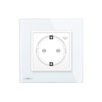 Priza inteligenta pentru perete Livolo ZigBee,16A, Wi-Fi, Compatibil cu Alexa si Google Home