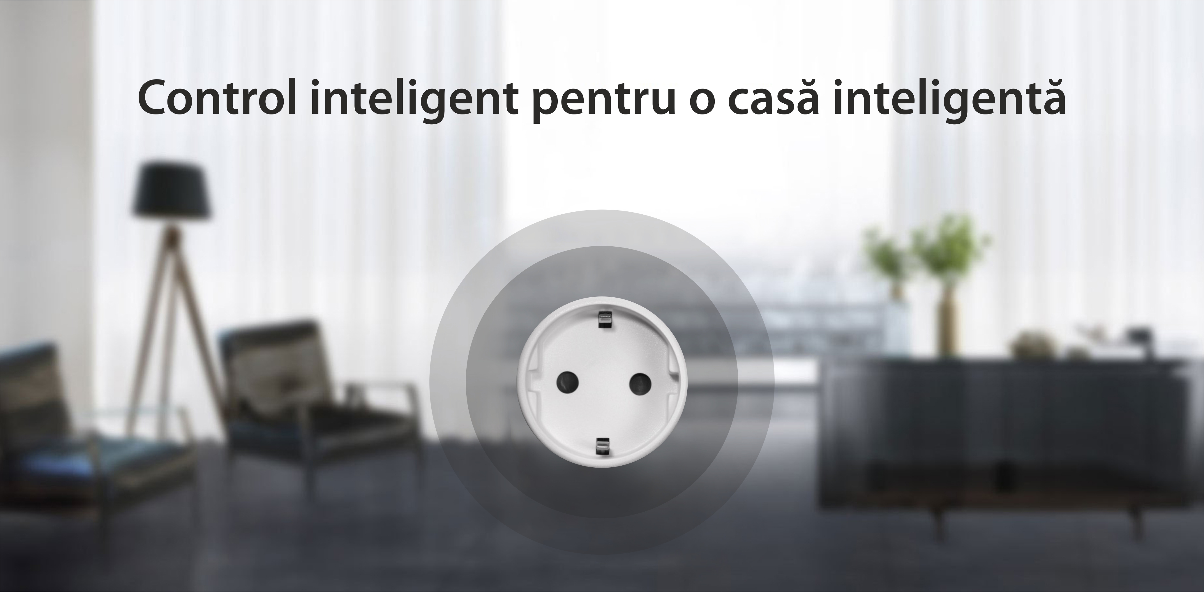 Priza inteligenta Somfy IO 230V, Plug & Play, Tip F, Compatibil cu TaHoma, Connexoon io, a Telecomenzilor  si Videointerfoanelor io-homecontrol