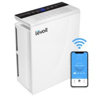 Purificator de aer SMART Levoit LV-H131S, Alb, Prefiltru, Carbon activ, Filtru True HEPA, Filtrare 99.97 %