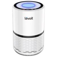 Purificator de aer Levoit LV-H132, Filtru True HEPA, Filtrare 99.97%, 100% Ozon free, 15m², Touch screen, Set filtre rezerva