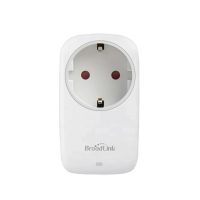 Priza inteligenta BroadLink SP4L-EU, Wi-Fi, 16A,  Programabila, Control aplicatie, Lumina de veghe