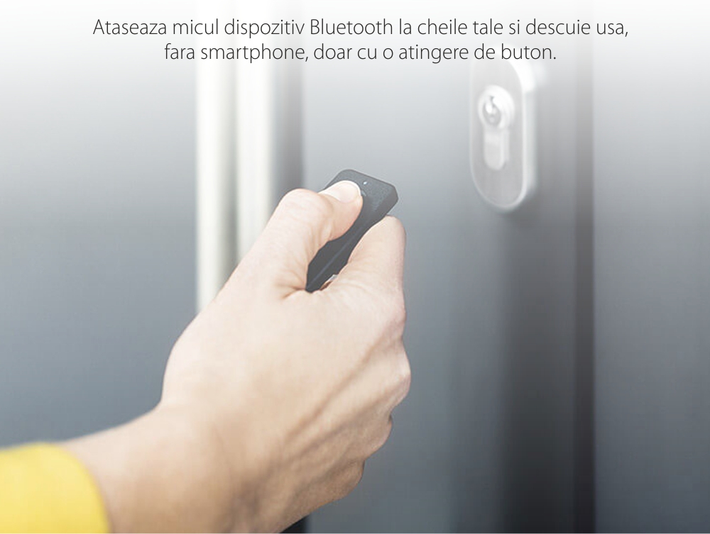 Cheie inteligenta Nuki Fob, Pentru Nuki Smart Lock 2.0, Control de la distanta, Bluetooth 4.0