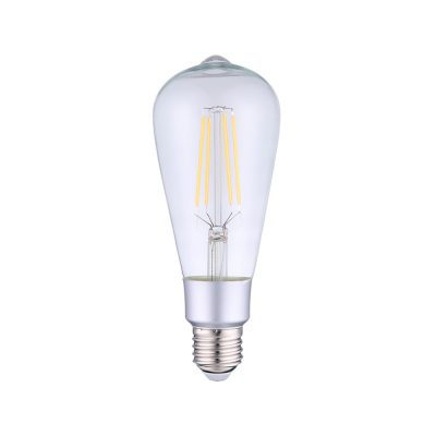 Bec inteligent Shelly Vintage ST64, Dimmer, Wi-Fi, Control aplicatie, E27, 7W, 750 LM