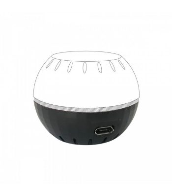 Sursa de alimentare USB pentru Shelly H&T, 5V culoare neagra