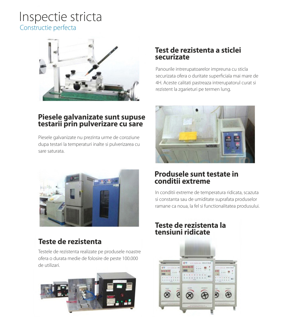 Intrerupator cu touch simplu+dublu+dublu LIVOLO din sticla, Protocol ZigBee, Control de pe telefon