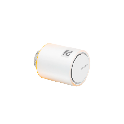 Cap termostat Netatmo, Wi-Fi, Control aplicatie, Programare, 4 Culori interschimbabile