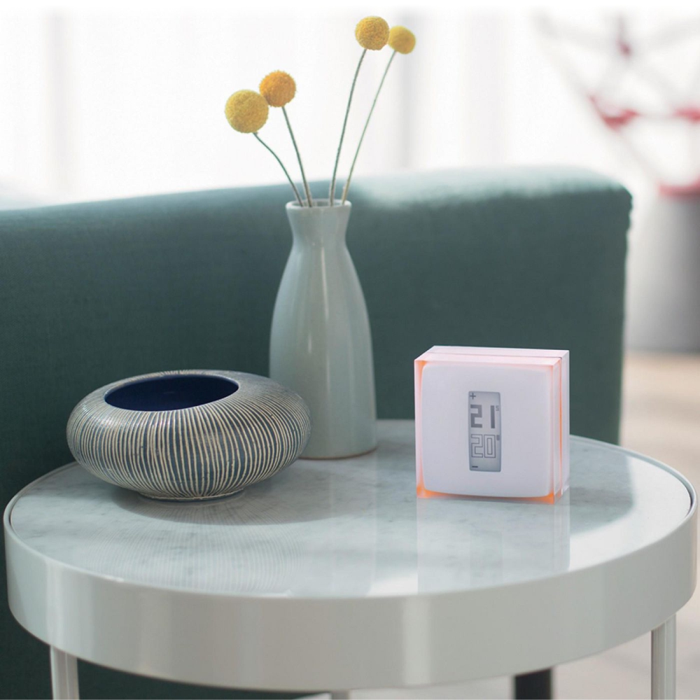 Termostat Wi-Fi inteligent Netatmo, Control de la distanta, Programare, Eficienta energetica