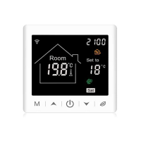 Termostat Wi-Fi pentru incalizare electrica in pardoseala BeOk TR9B-WIFI-EP