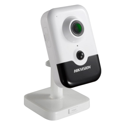 Camera de supraveghere HikVision Cube IP, Rezolutie 2.0MP, Wi-Fi, Lentila 2.8 mm, Comunicare audio, Distanta 10 m