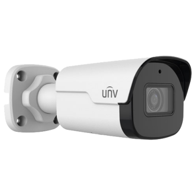 Camera de supraveghere IP Uniview, Seria Light Hunter, Rezolutie 5MP, Lentila 2.8 mm, Distanta IR 40 m, Microfon, Slot microSD