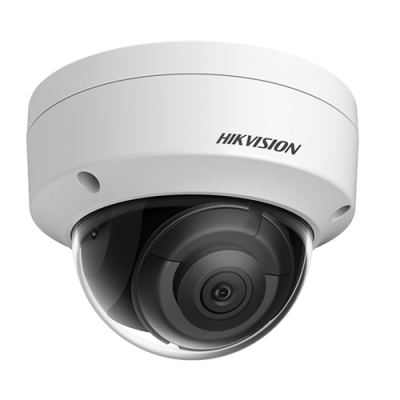 Camera de supraveghere IP HikVision AcuSense, Rezolutie 4.0 MP, Lentila 2.8 mm, Distanta IR 30 m, Unghi de vizualizare 103°, Algoritm Deep Learning