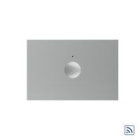 Modul intrerupator simplu wireless cu touch Livolo standard Italian, Serie noua culoare gri