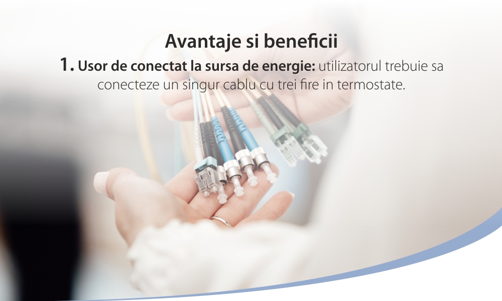 Unitate de control Wireless pentru sistemul de incalzire in pardoseala BeOk CCT-10-X