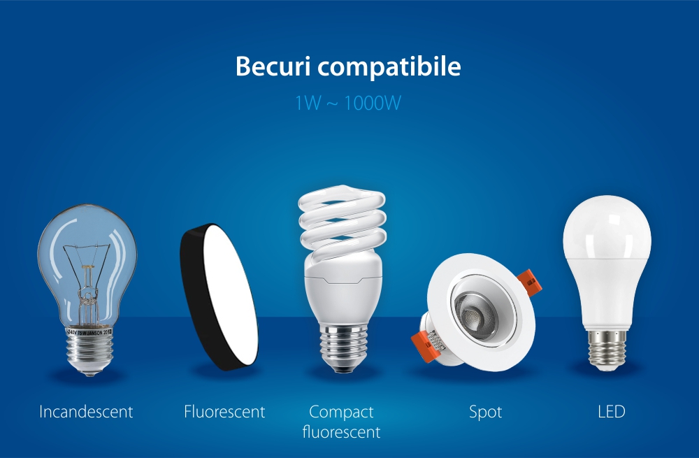 Modul intrerupator dublu cu touch Livolo standard Italian