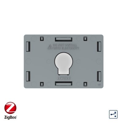 Modul intrerupator simplu cap scara / cruce cu touch Livolo, protocol ZigBee, standard Italian